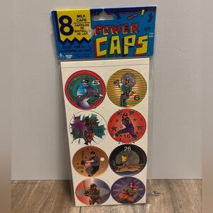 Vintage 90s ThinkWay Toys Power Caps, Pogs